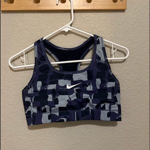 Nike sports bra - blue multicolor